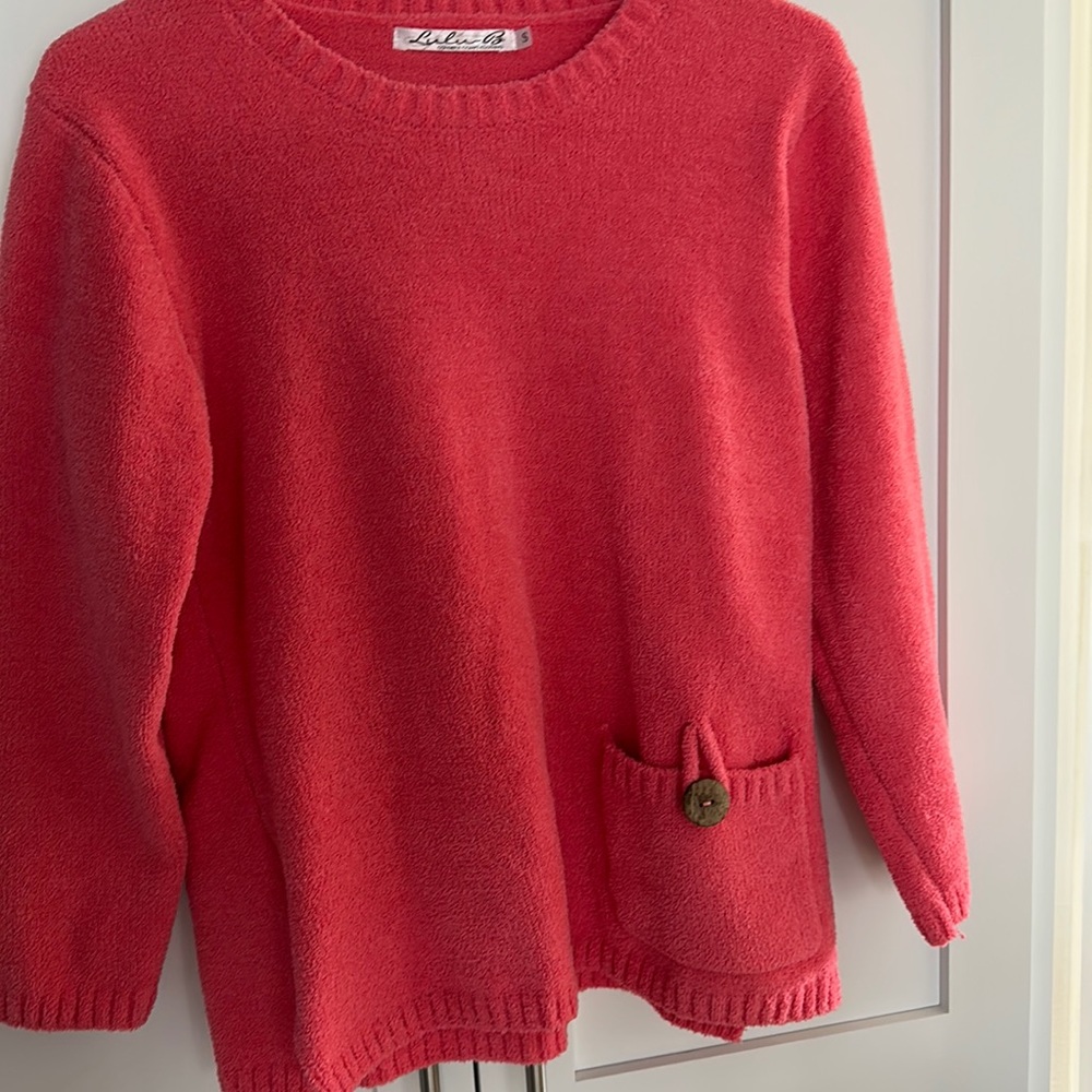 Lulu-B pink sweater size S